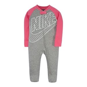 Nike Baby Girls Footed Coverall| Size Newborn